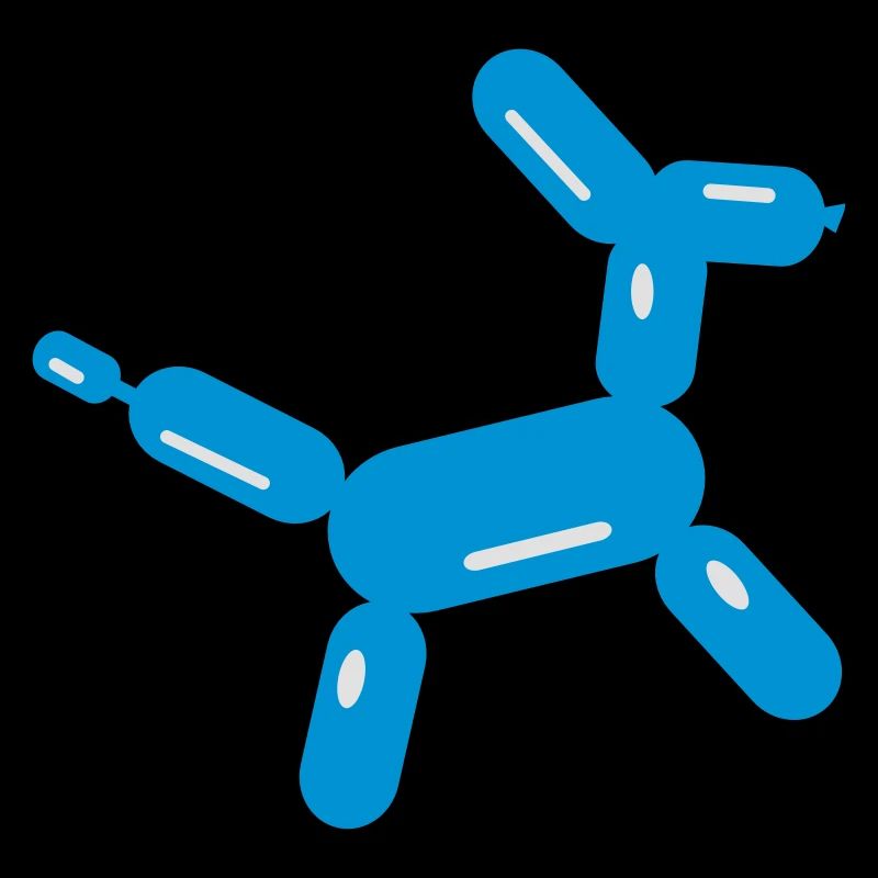 Animal de ballon caniche