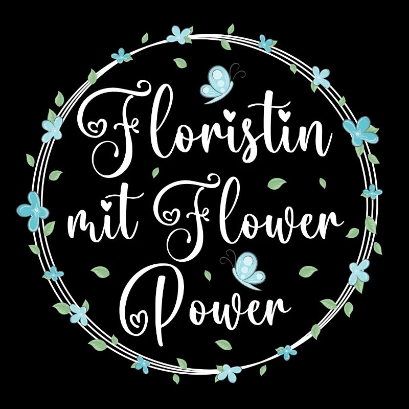 Floristin mit Flower Power