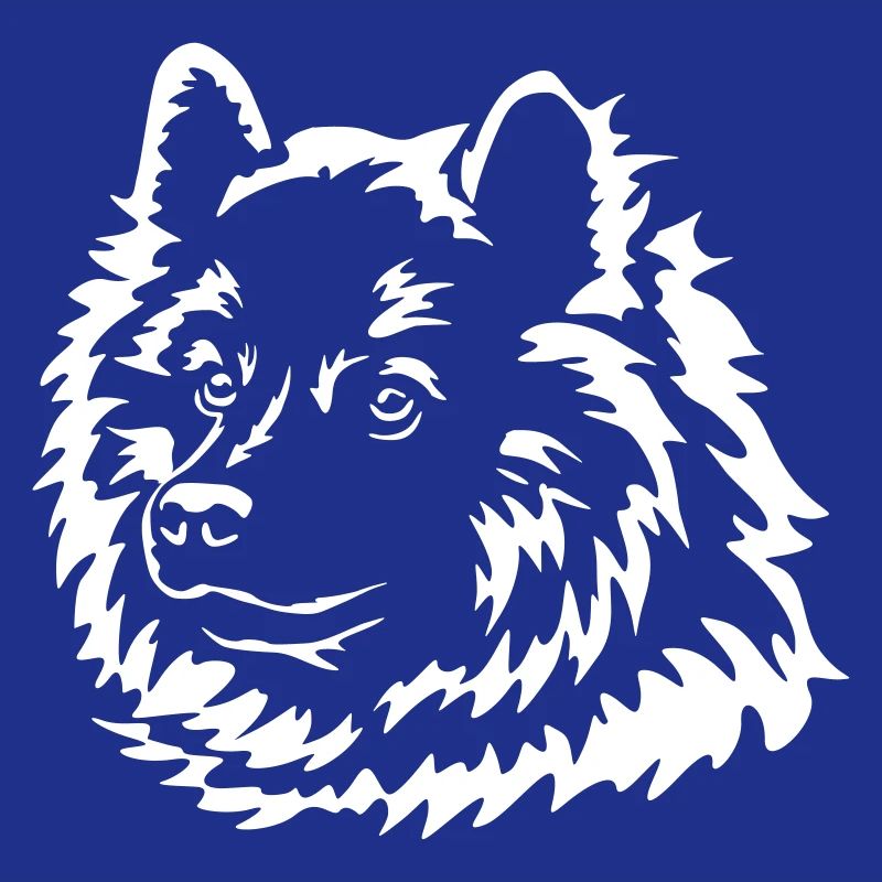 Eurasier Kopf "Black Edition"
