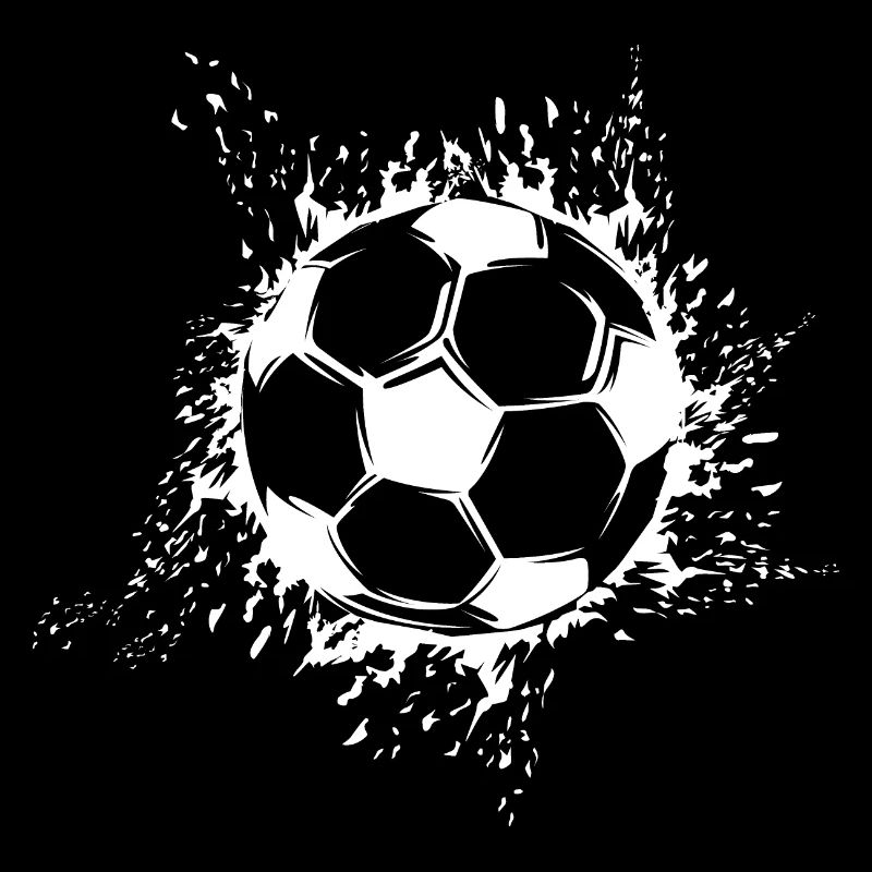 fußball icon Logo symbol Illustration explosion