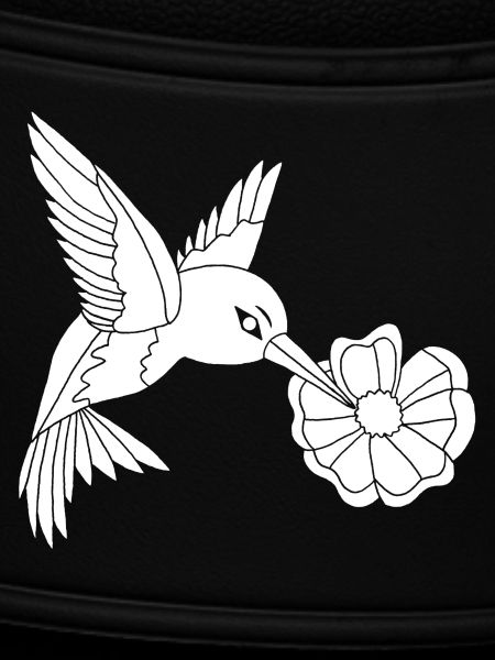 Weißer Futtervogel