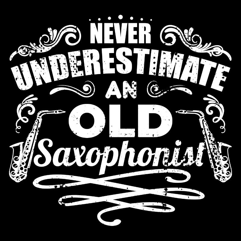 Never underestimate an old saxophonist