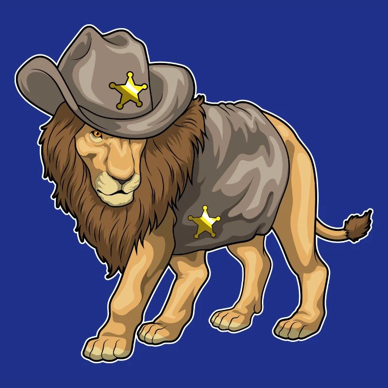 Lion Sheriff Sheriff's Hat