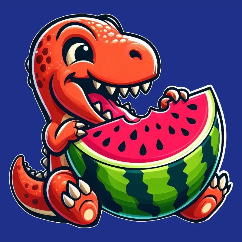Dinosaure T-Rex Pastèque Fruité d’été