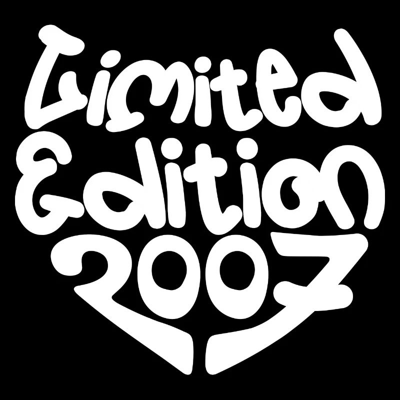 Limited Edition 2007 19.Geburtstag Geschenk