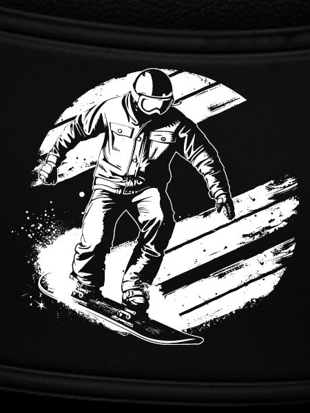 Snowboarder Drawing