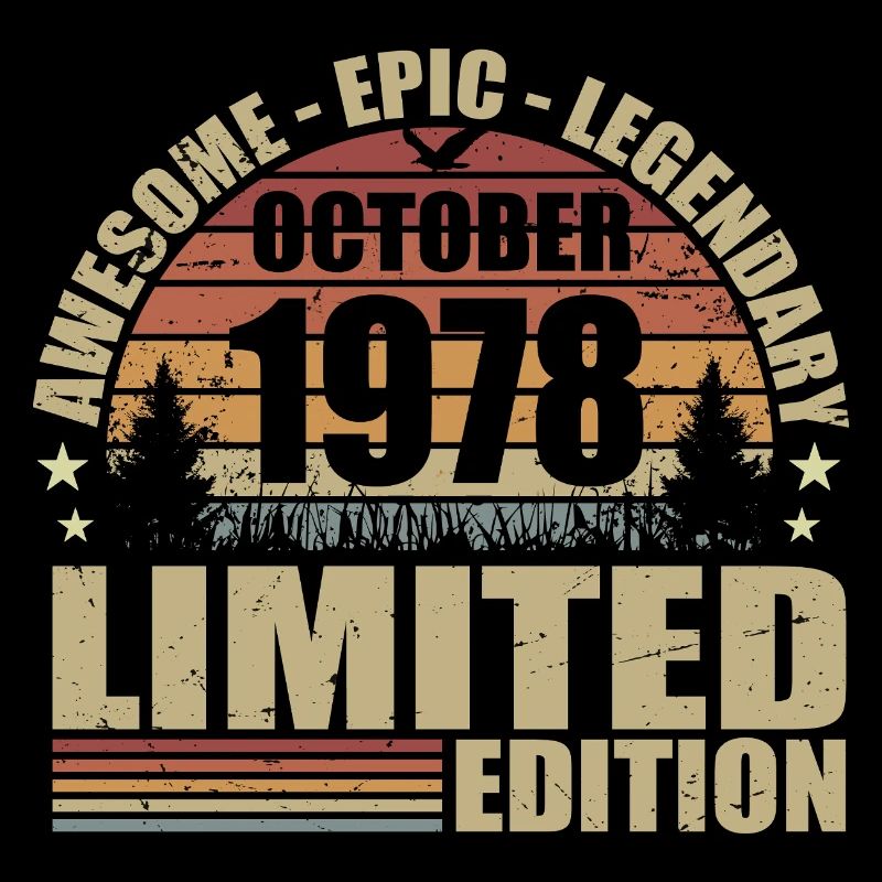 47e Anniversaire Rétro Octobre 1978 - October 1978