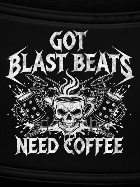 Coffee meets blast beats
