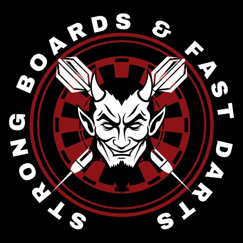 DARTS, DARTBOARD AND DEVIL 