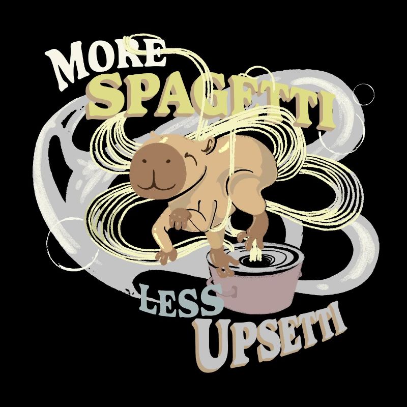 Cap(p)y spaghetti less upsetti