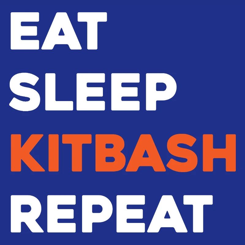 Kitbash Manger Sommeil Répéter