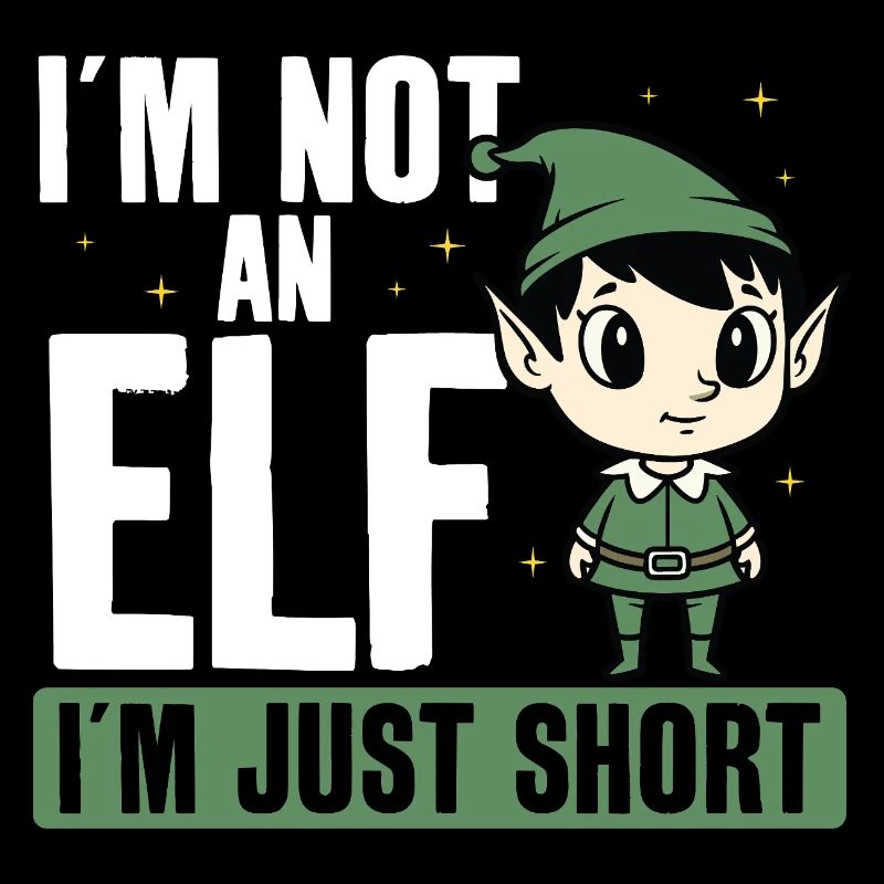 Je ne suis pas un elfe, je suis juste petit. Drôle