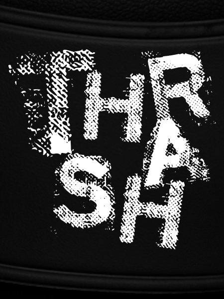 Grunge-Thrash-Metal-Typografie