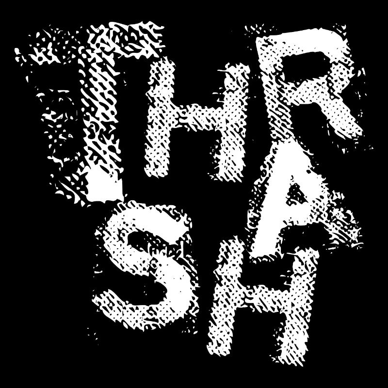 Grunge Thrash Metal Typography