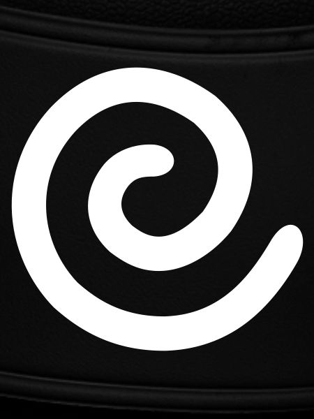 Monochrome spiral