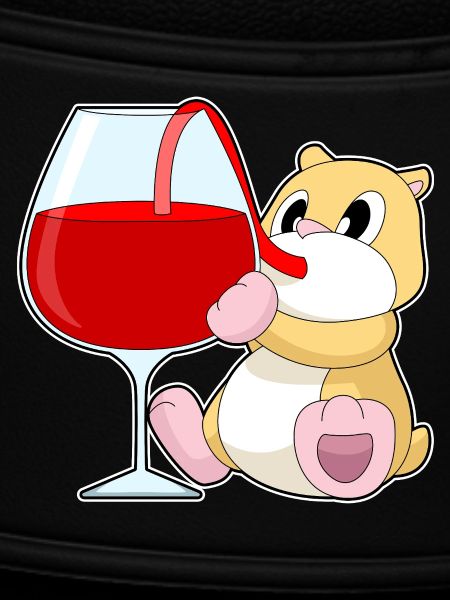 Hamster Red Wine