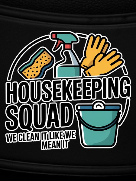 Funny Cleaning Design