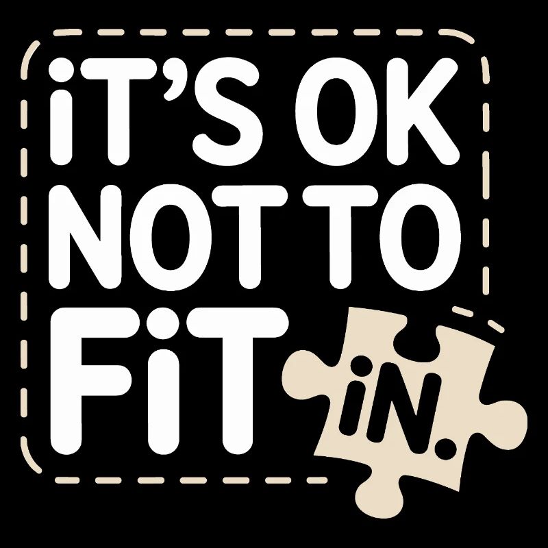 It's Ok Not To Fit In Individuality Motivation