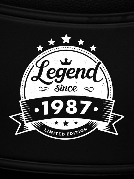 Legend since 1987, white