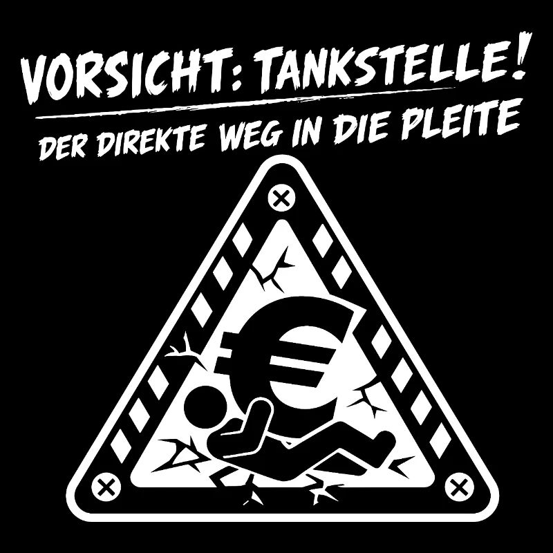 Vorsicht Tankstelle !