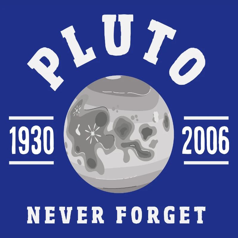 Pluto Never Forget 1930 2006 Planet