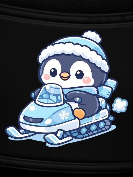 Penguin Snow Sled Magic