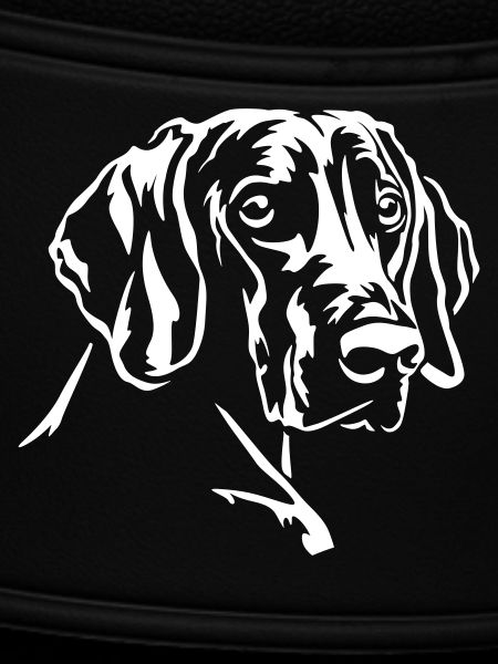 Weimaraner Head "Black Edition"