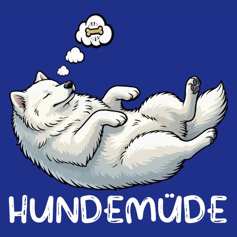 Dog Tired Samoyed Samoyed Owner Samoyed Dog