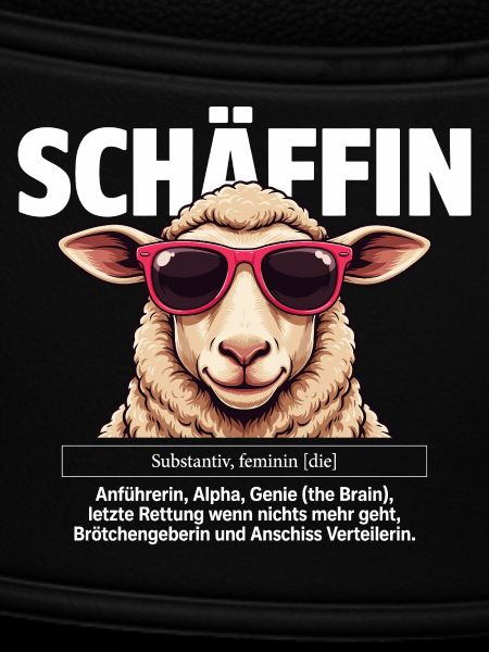 Schäffin Beste Chefin Teamleiterin Schaf