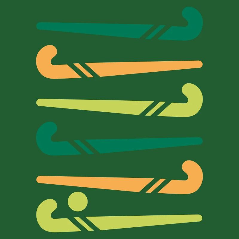 Hockeyschläger bunt