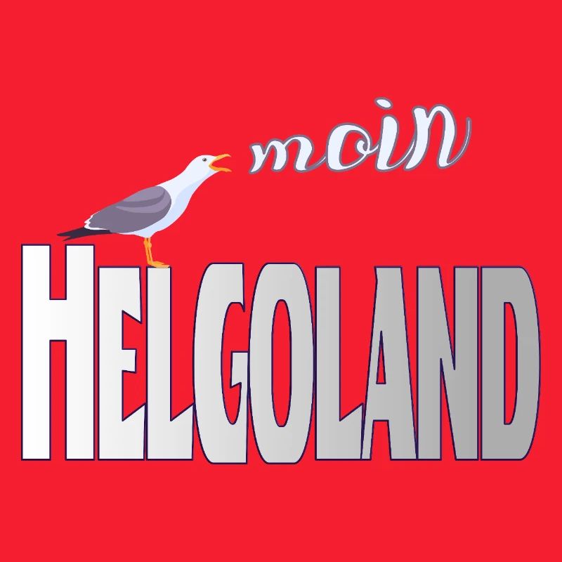 Helgoland Möwe & Moin Design