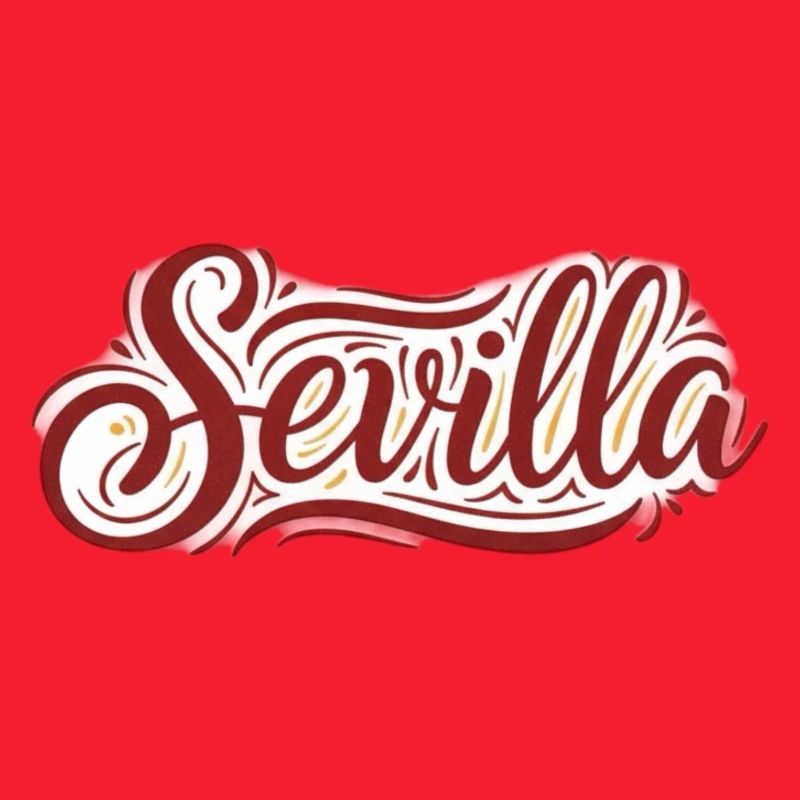Sevilla Vintage Script Tee