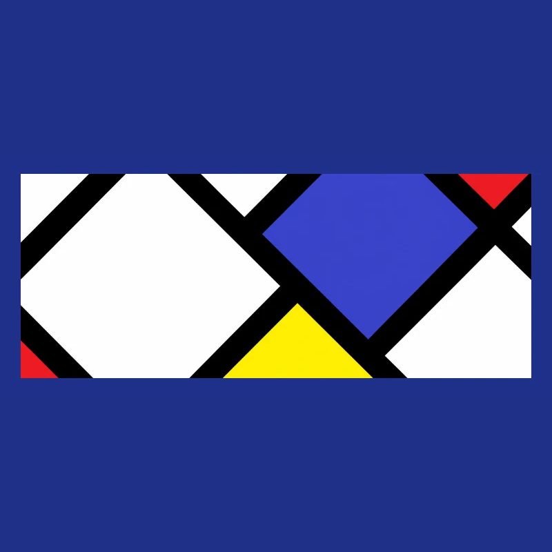 Contre-composition selon « De Stijl »