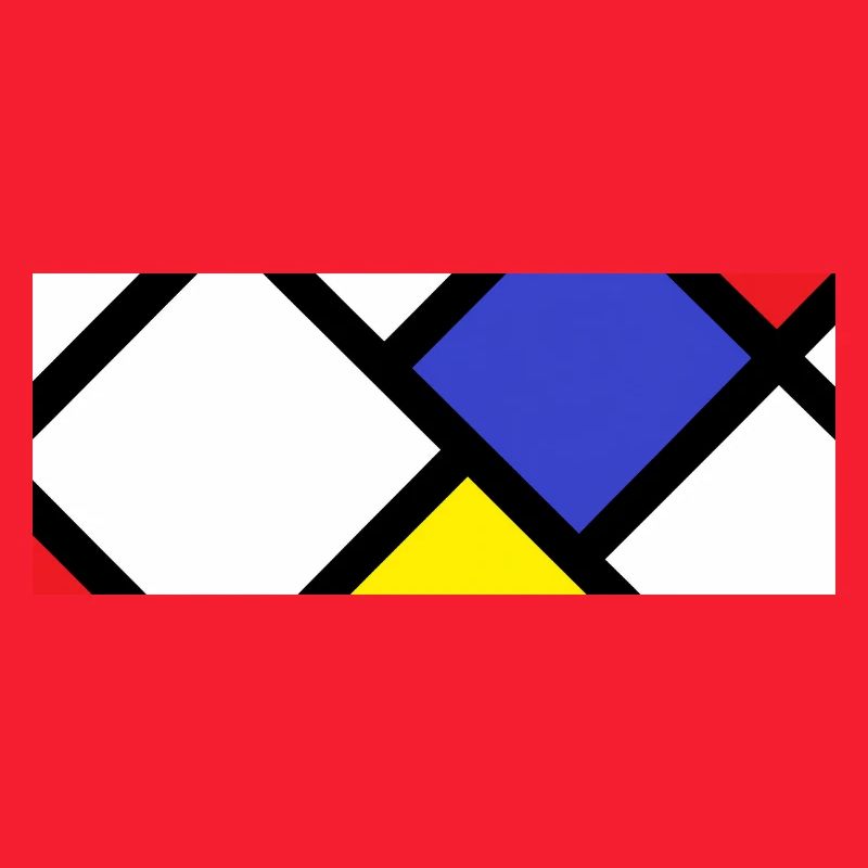 Contre-composition selon « De Stijl »