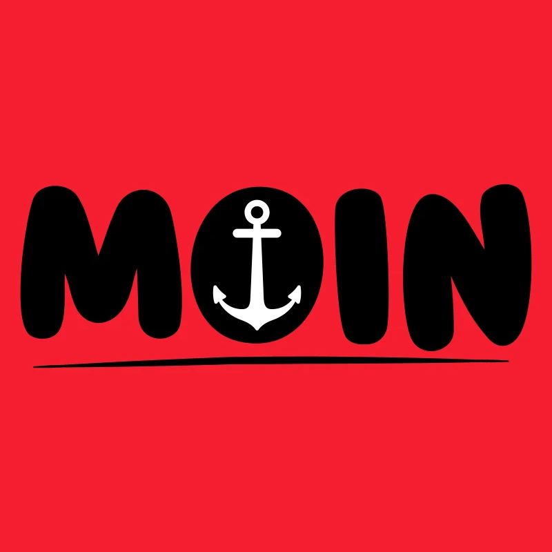 Moin mit Anker