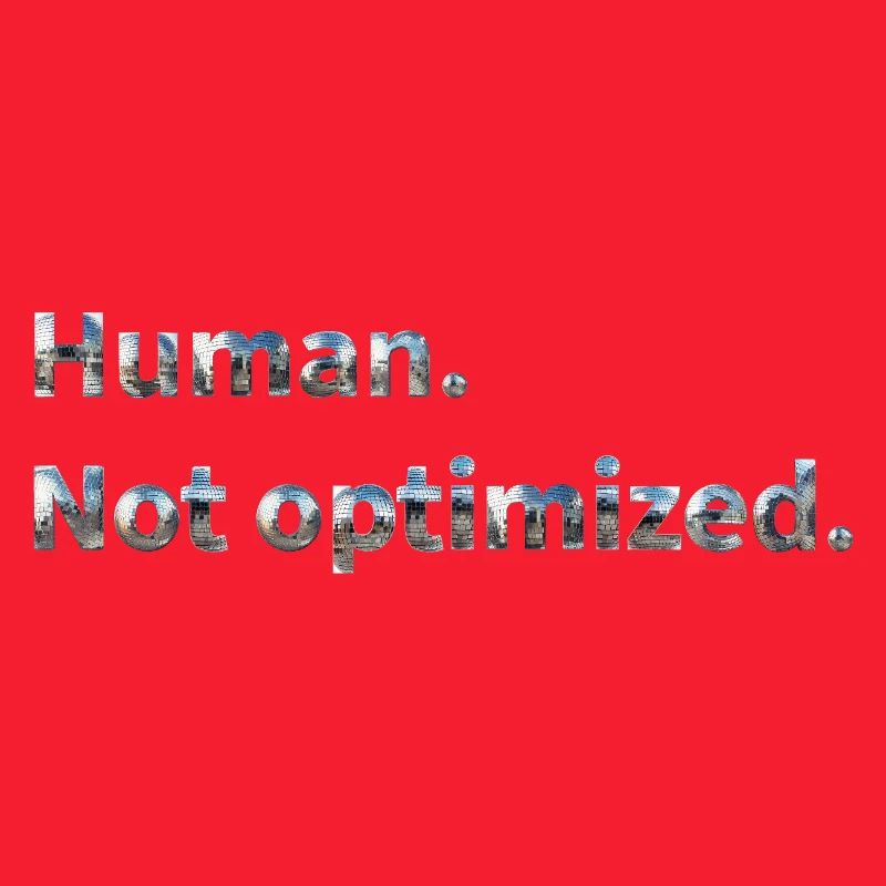 Human. Not optimized.