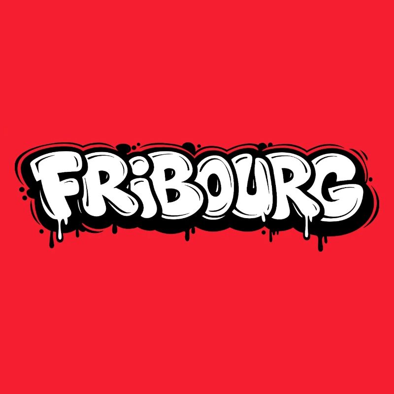 Fribourg Bubble Graffiti