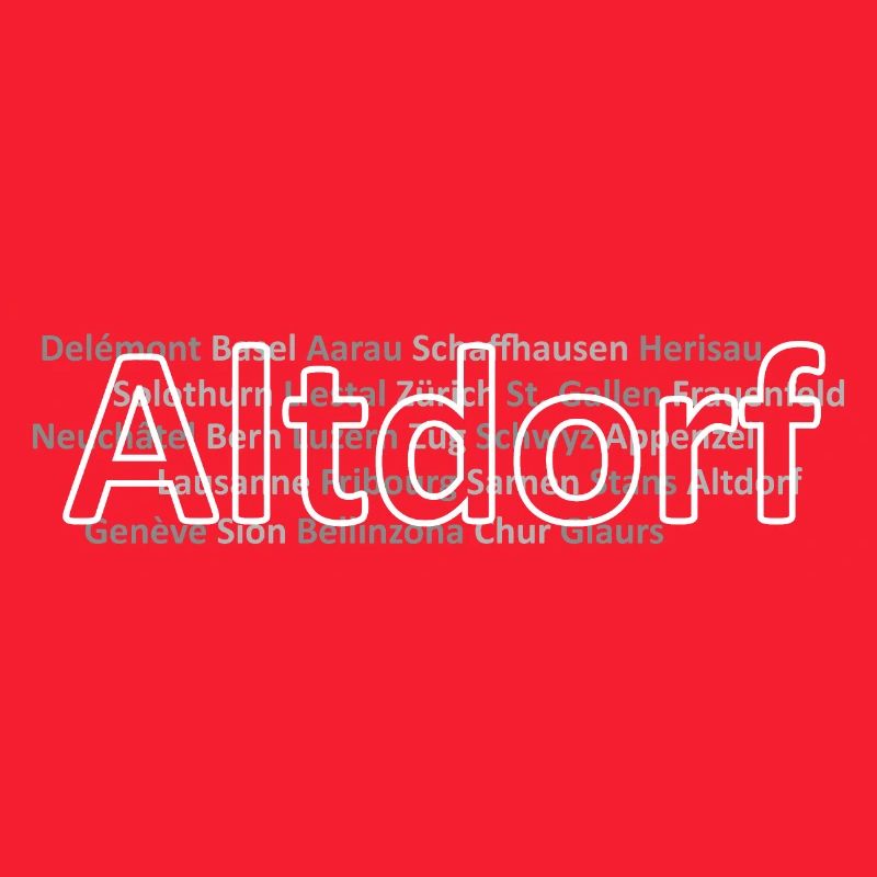 Schweizer Städte Altdorf