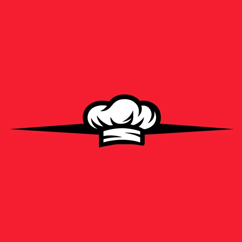 Kochmütze Symbol Chefkoch Linie