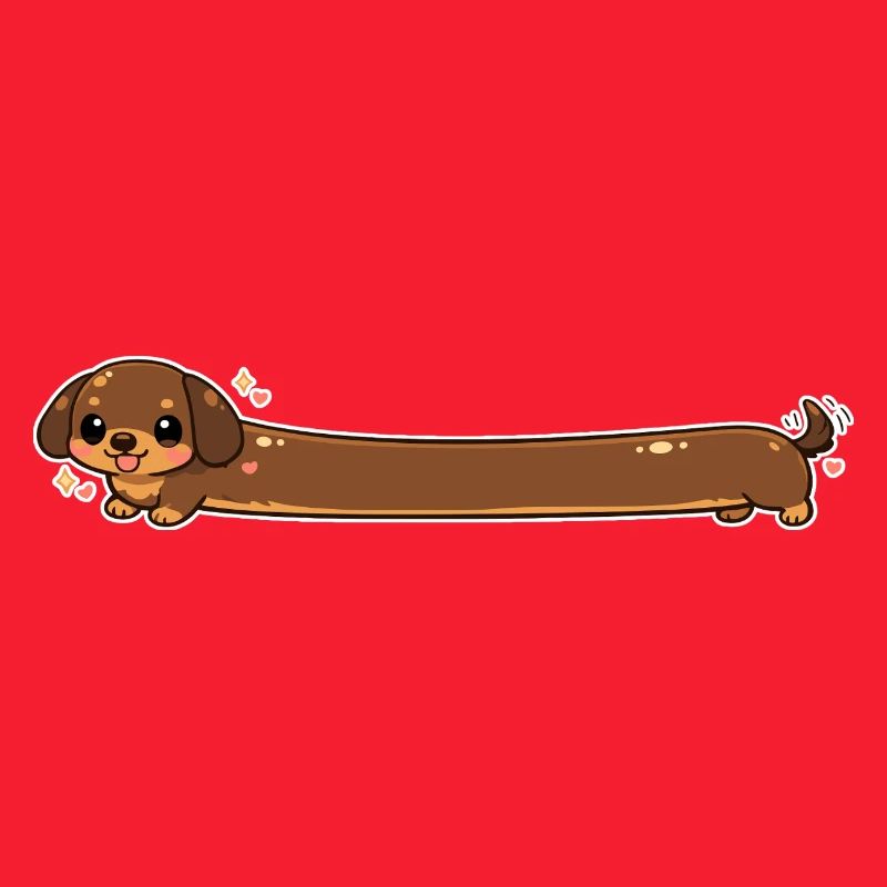 Long, teckel mignon
