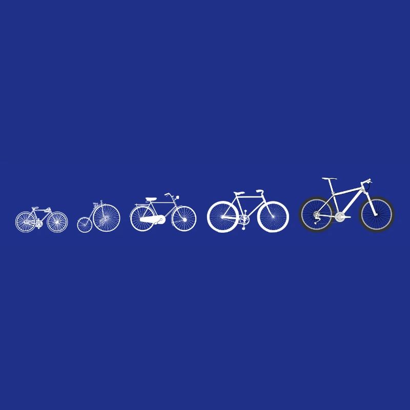 Evolutionsentwicklung des Radfahrens