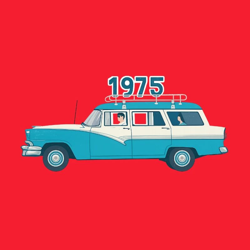 1975 Oldtimer mit Holzdach