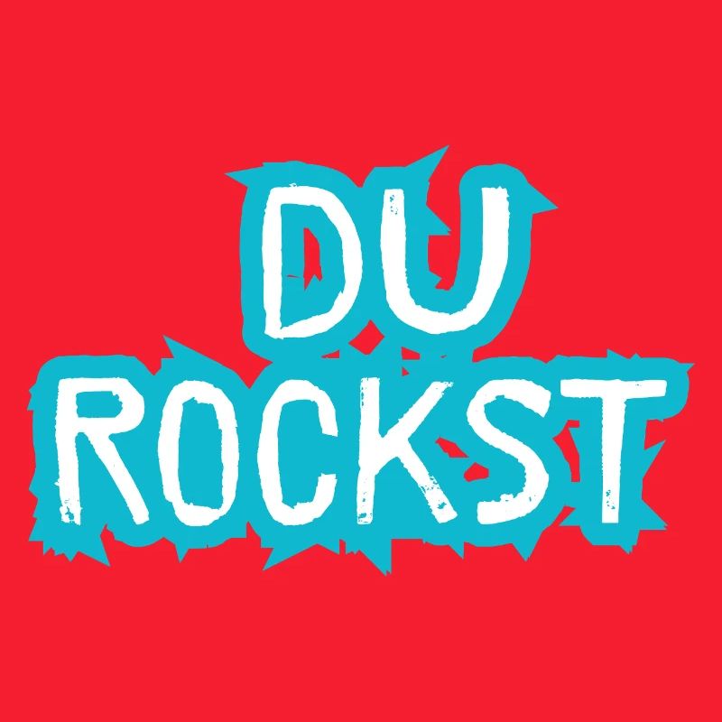Du Rockst Design Geschenkidee