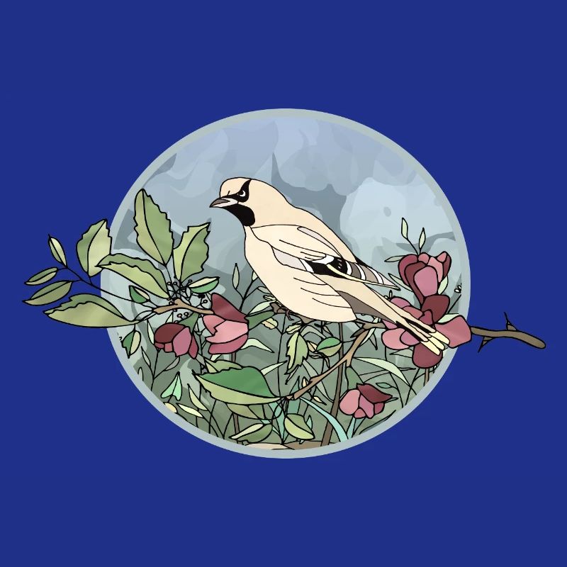 Bunter Vogel