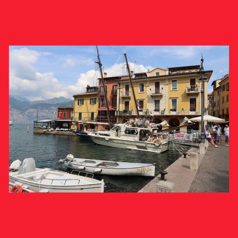 Der Hafen von Malcesine