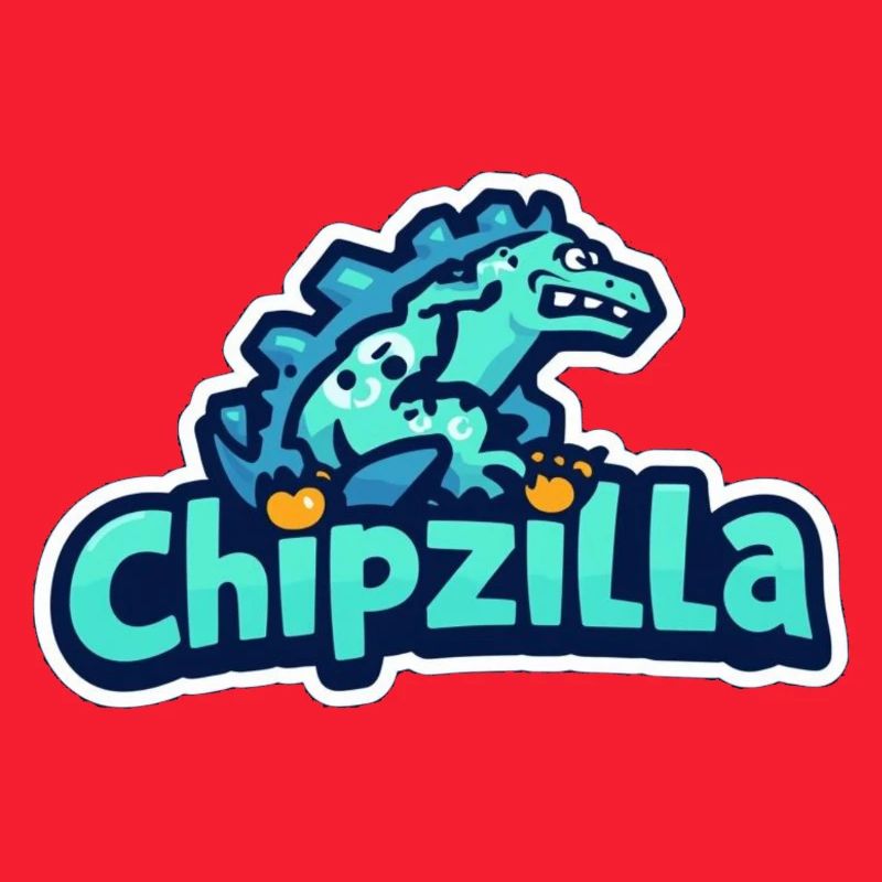 Chipzilla Dino Tee