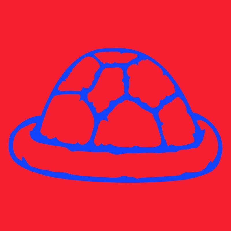 Turtle shell without turtle cute shell
