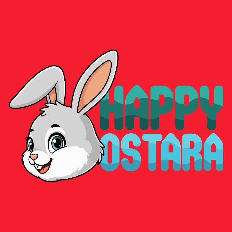 Happy Ostara Rabbit Bunny Easter Ostara Spring