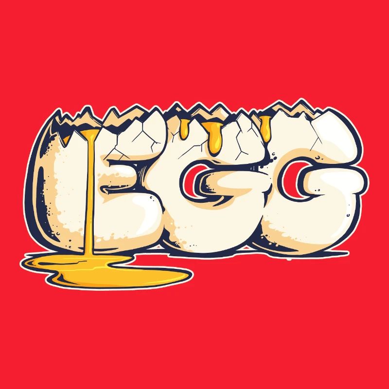 Egg, mot dessiné (2)