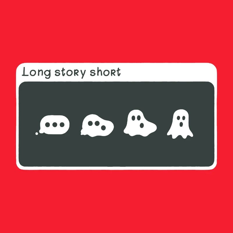 Cute Speak Bubble To Ghost Progression